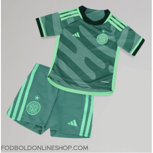 Celtic Tredje trøje Børn 2023-24 Kortærmet (+ Korte bukser)